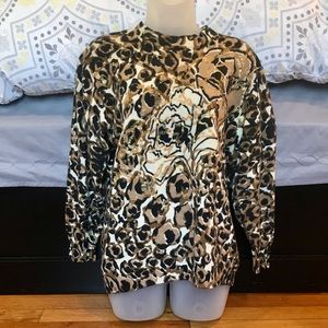 Beautiful Unique 100% Lambswool Sweater